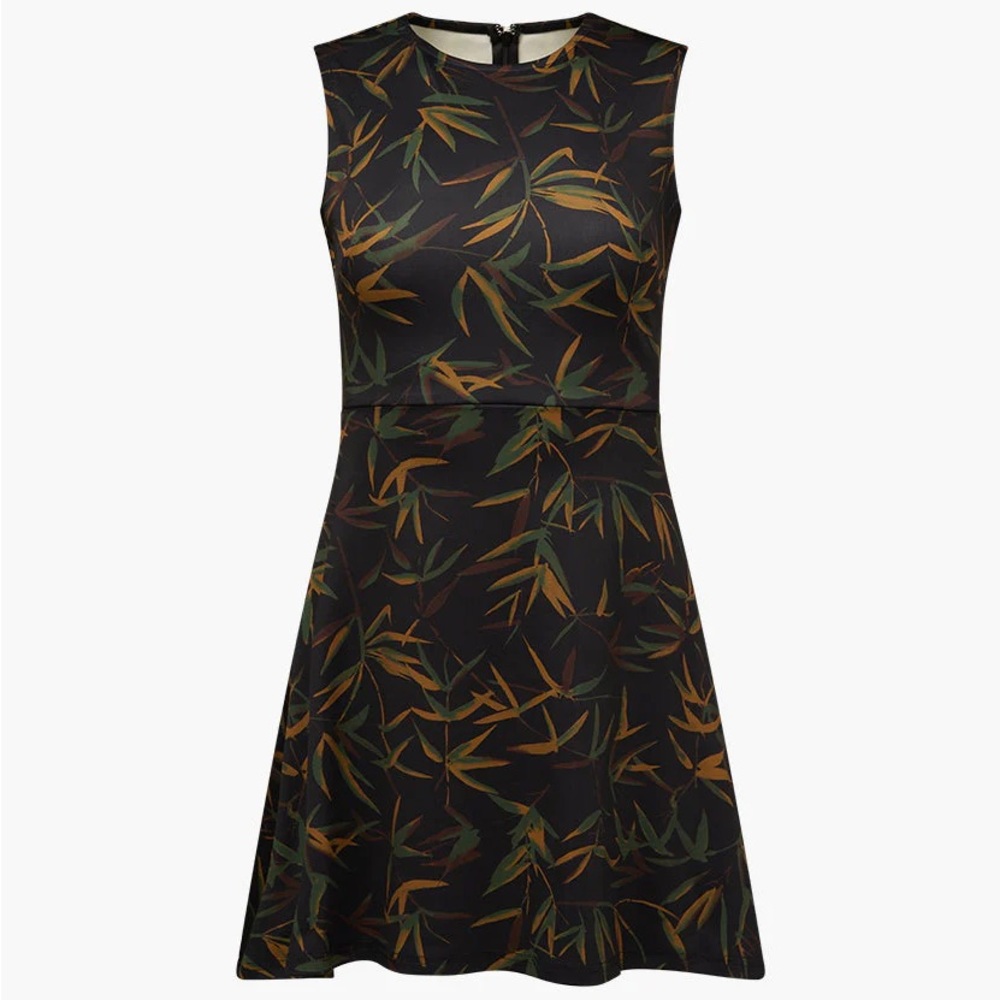NWT WeWoreWhat Muscle Tank Vintage Leaves Mini Dress